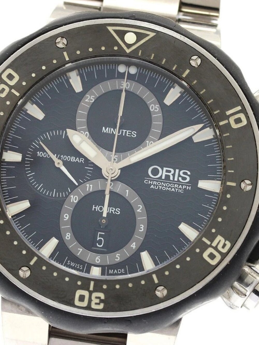 ORIS Professional diver 7683 Chronograph black Dial Automatic Men's Watch_913600